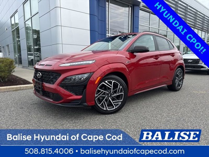 Certified 2022 Hyundai Kona N Line w/ Tech Package image 1