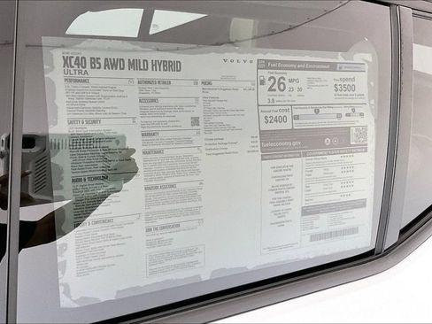 New 2026 Volvo XC40 B5 Ultra w/ Protection Package Premier AWD/4WD image 45
