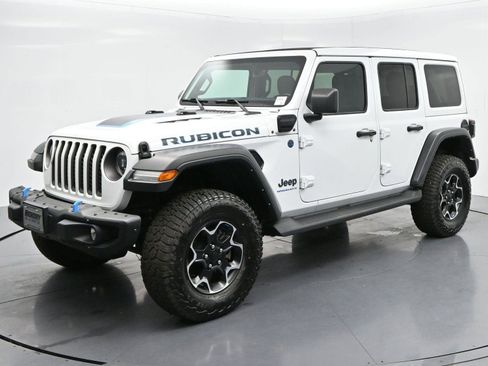 Used 2023 Jeep Wrangler Unlimited Rubicon 4xe w/ Steel Bumper Group AWD/4WD image 3