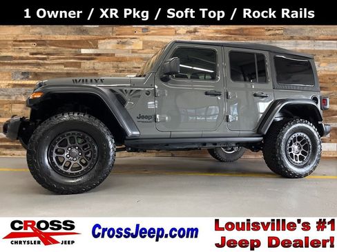 Used 2022 Jeep Wrangler Unlimited Willys image 1