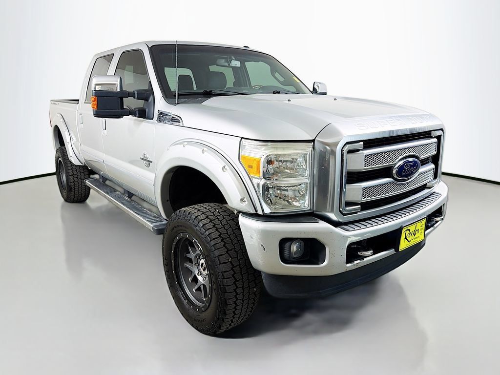 Used 2016 Ford F350 Platinum w/ FX4 Off-Road Package AWD/4WD image 4