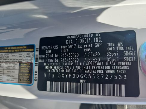 Used 2025 Kia Telluride EX X-Line AWD/4WD image 35