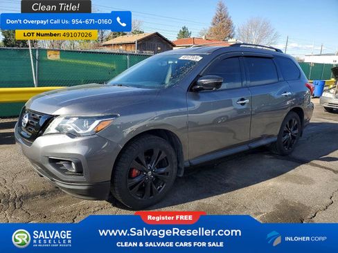 Used 2018 Nissan Pathfinder SL w/ Midnight Edition Package image 1