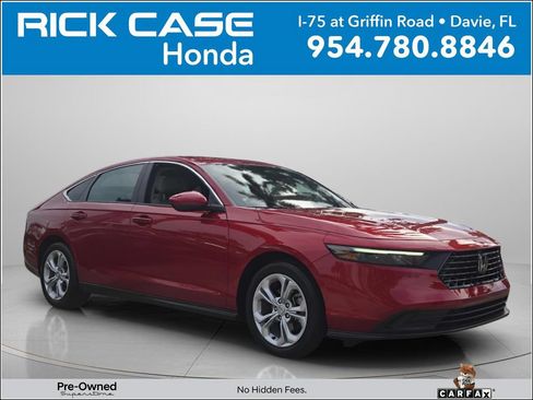 Certified 2025 Honda Accord LX image 1