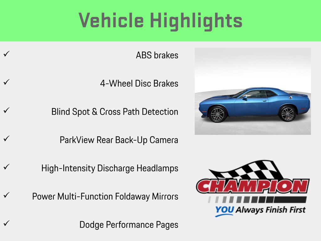 Used 2019 Dodge Challenger GT w/ Plus Package AWD/4WD image 18