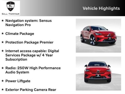 Certified 2023 Volvo C40 P8 Recharge Plus w/ Climate Package AWD/4WD image 4