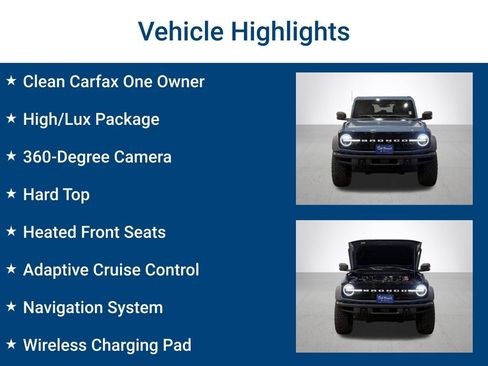 Used 2024 Ford Bronco Wildtrak AWD/4WD image 3