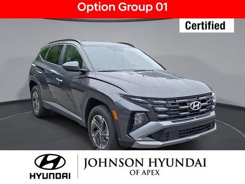 Certified 2025 Hyundai Tucson Blue AWD/4WD image 1