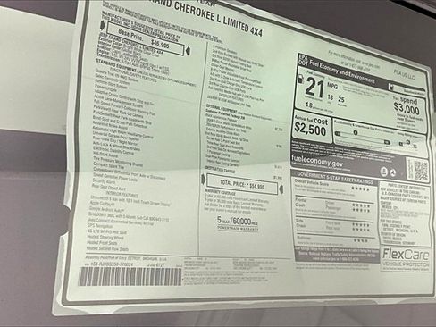 New 2025 Jeep Grand Cherokee L Limited image 14