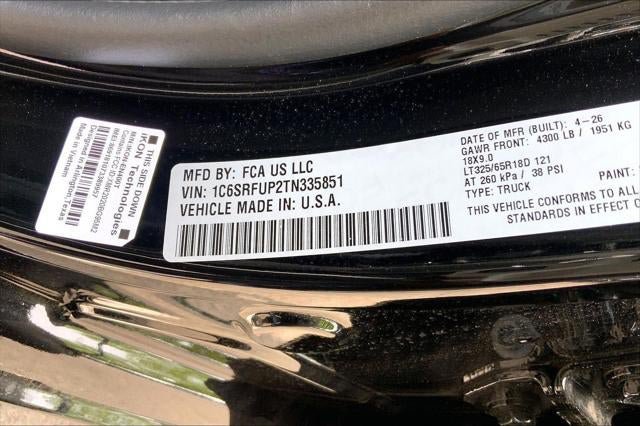 New 2026 RAM 1500 RHO w/ RHO Level 1 Equipment Group AWD/4WD image 60