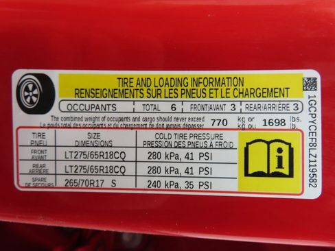 Used 2020 Chevrolet Silverado 1500 Custom Trail Boss image 59