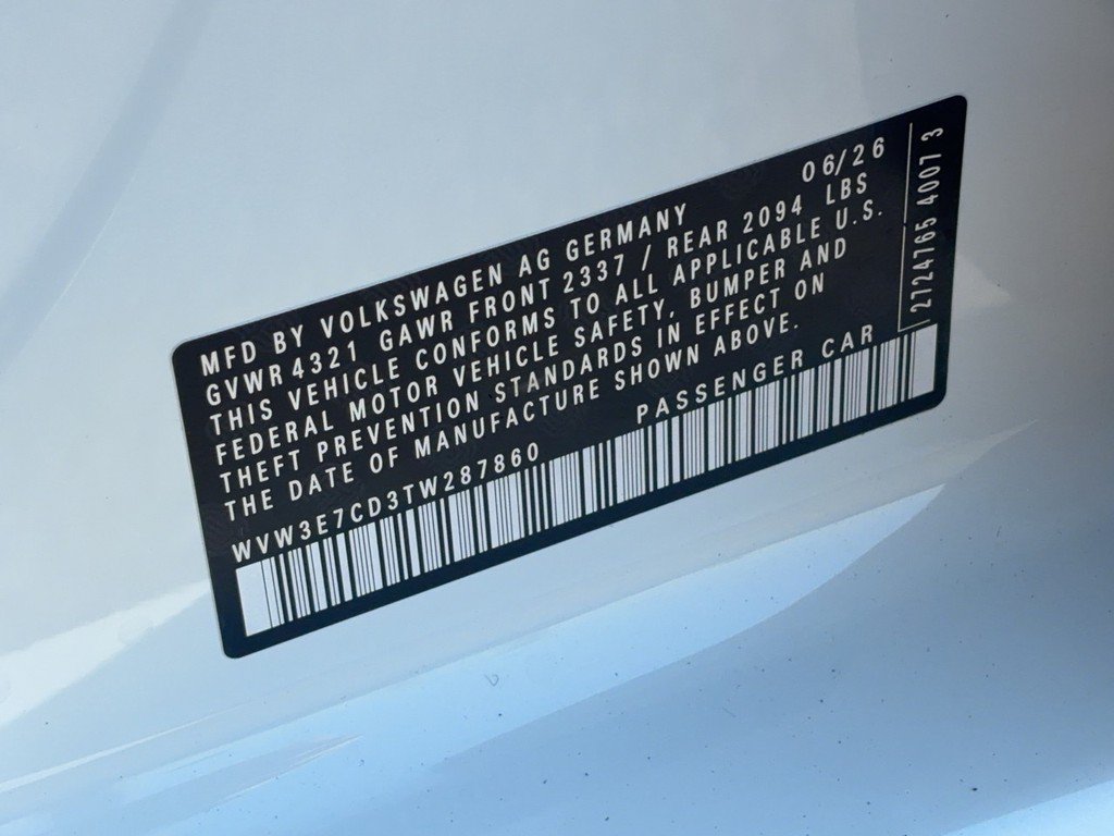 New 2026 Volkswagen GTI SE FWD image 20