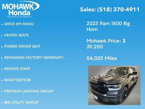Used 2023 RAM 1500 Big Horn AWD/4WD image 14