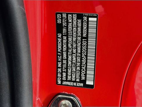 Used 2023 Porsche 718 Boxster RWD image 28