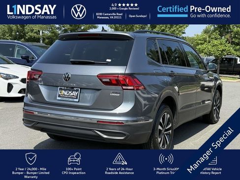 Certified 2022 Volkswagen Tiguan S w/ Driver Assistance Package image 3