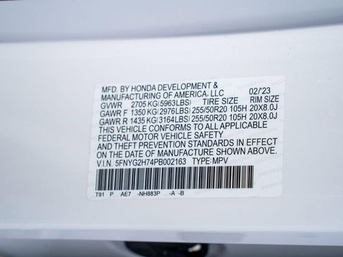 Certified 2023 Honda Pilot Touring image 42