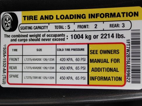 Used 2020 Ford F250 Lariat w/ Lariat Value Package image 49