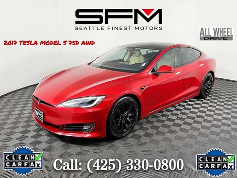 Used 2017 Tesla Model S 75D image 1