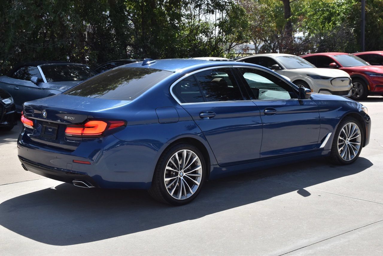 Used 2021 BMW 540i w/ Convenience Package RWD image 7