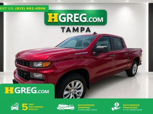 Used 2021 Chevrolet Silverado 1500 Custom RWD image 1