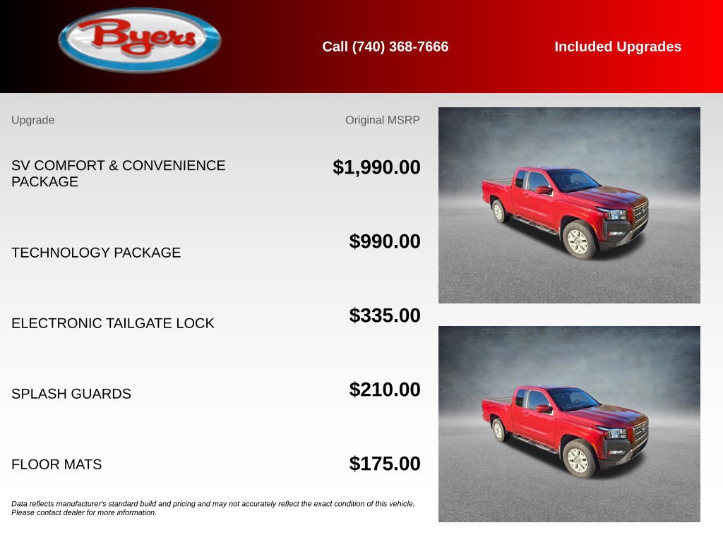 Used 2022 Nissan Frontier SV AWD/4WD image 5