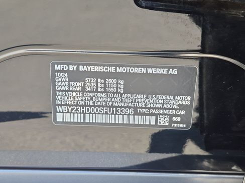 Certified 2025 BMW i4 eDrive40 w/ Parking Assistance Package RWD image 35