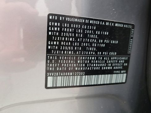 Used 2022 Volkswagen Tiguan SE AWD/4WD image 33