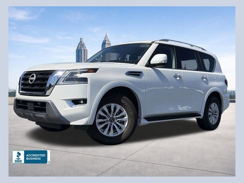 Used 2024 Nissan Armada SV w/ Cargo Package RWD image 1