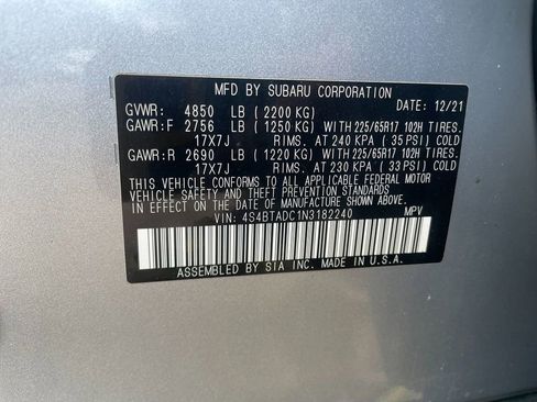Used 2022 Subaru Outback Premium AWD/4WD image 32