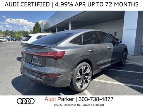 Used 2024 Audi Q8 e-tron Prestige w/ Prestige Package AWD/4WD image 4