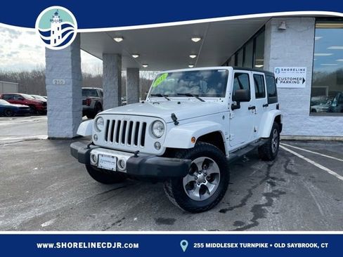 Used 2017 Jeep Wrangler Unlimited Sahara image 1