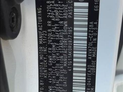 Used 2024 Toyota Camry SE FWD image 26