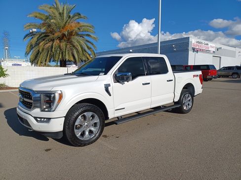 Used 2021 Ford F150 Platinum w/ Equipment Group 701A High image 1