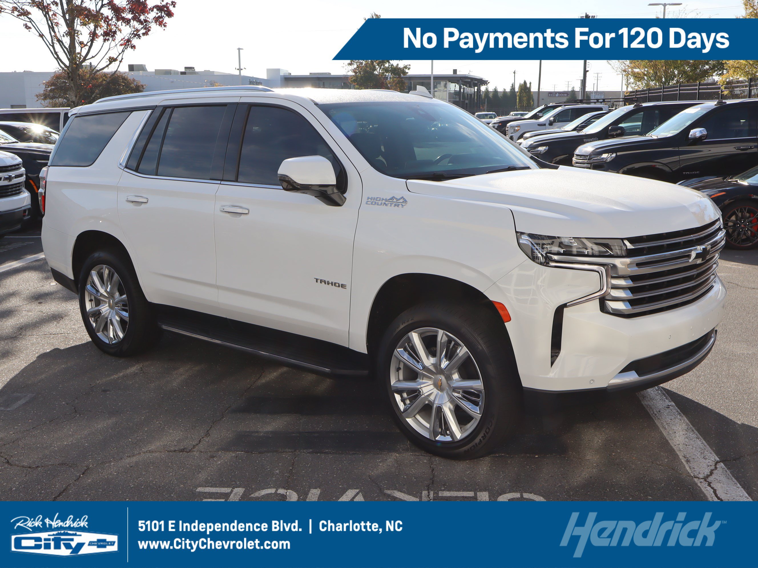Used 2021 Chevrolet Tahoe High Country AWD/4WD image 1