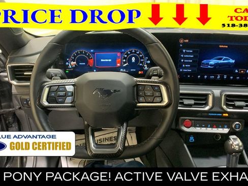 Certified 2025 Ford Mustang GT Premium w/ Mustang Nite Pony Package RWD image 25