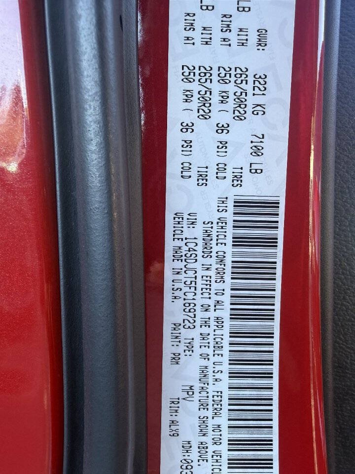 Used 2015 Dodge Durango R/T w/ Blacktop Package AWD/4WD image 12