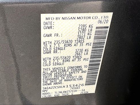 Used 2020 Nissan Murano SL image 36