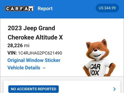 Used 2023 Jeep Grand Cherokee Altitude image 7