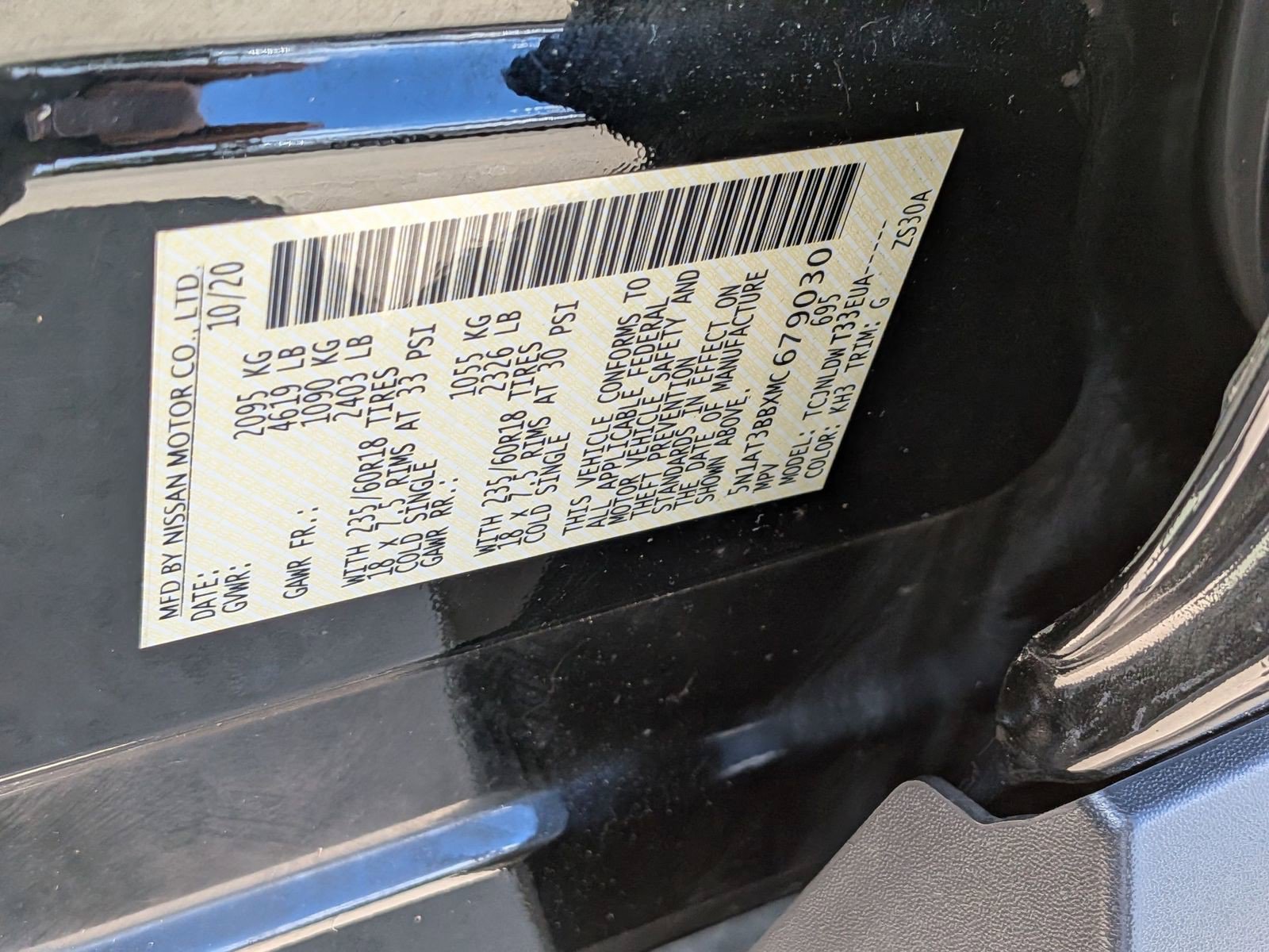 Certified 2021 Nissan Rogue SV AWD/4WD image 43