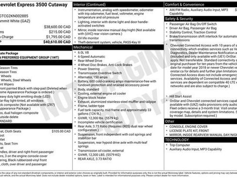 Used 2019 Chevrolet Express 3500 Extended RWD image 3