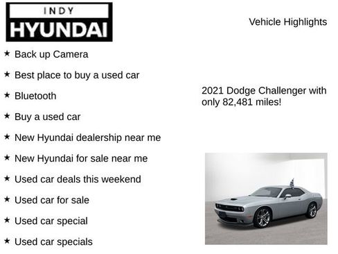 Used 2021 Dodge Challenger GT w/ Plus Package RWD image 8