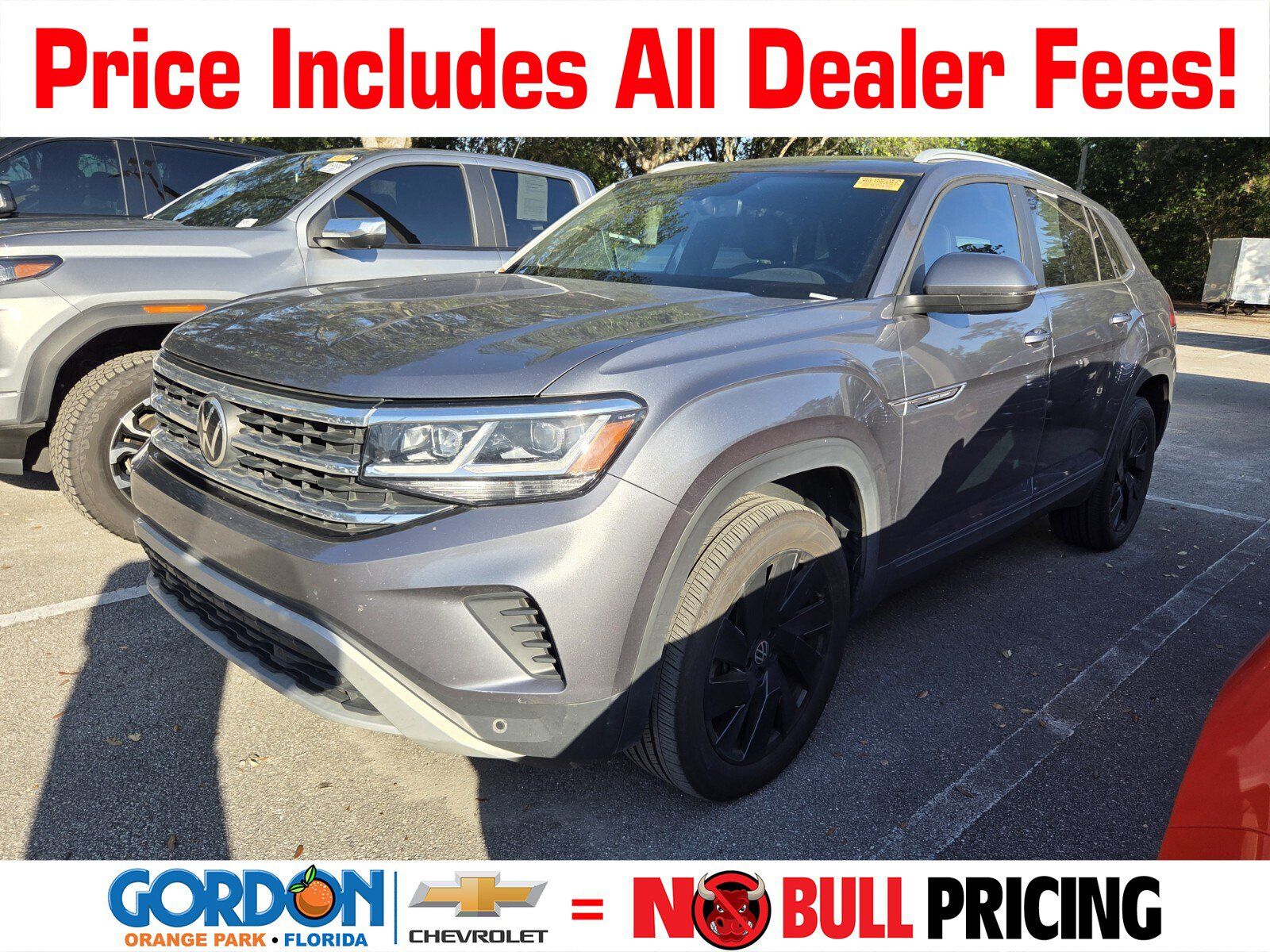 Used 2022 Volkswagen Atlas Cross Sport SE AWD/4WD image 1