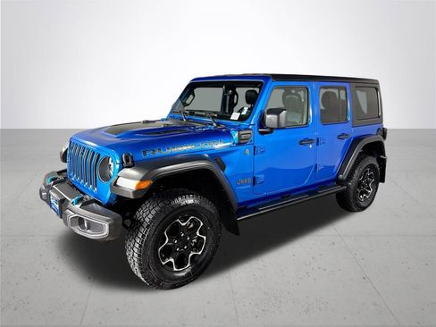 Used 2022 Jeep Wrangler Unlimited Rubicon 4xe AWD/4WD image 2