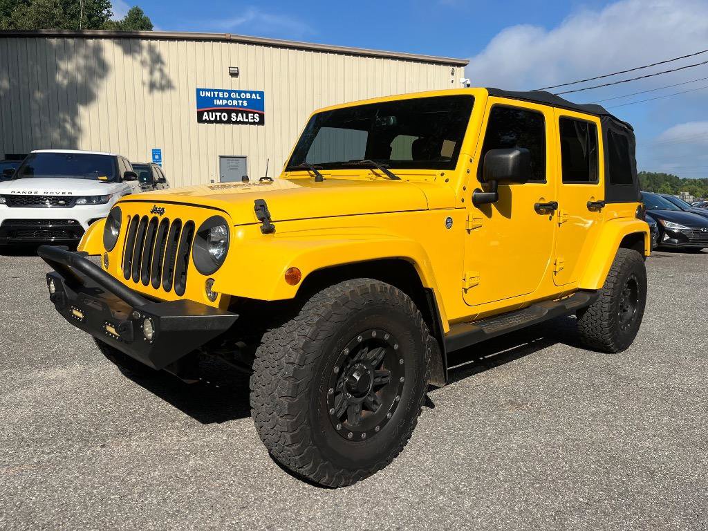 Used 2015 Jeep Wrangler Unlimited Sahara w/ Connectivity Group AWD/4WD image 1