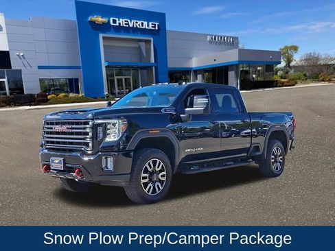 Used 2021 GMC Sierra 2500 AT4 w/ Snow Plow Prep/Camper Package image 3