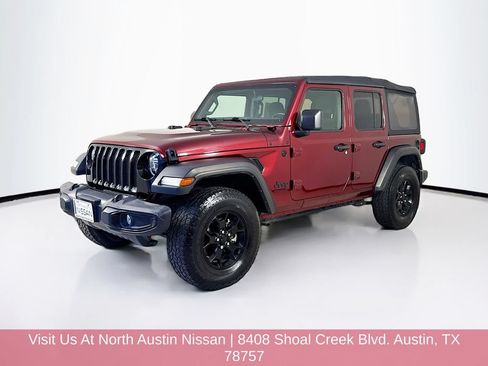 Used 2021 Jeep Wrangler Unlimited Sport AWD/4WD image 3