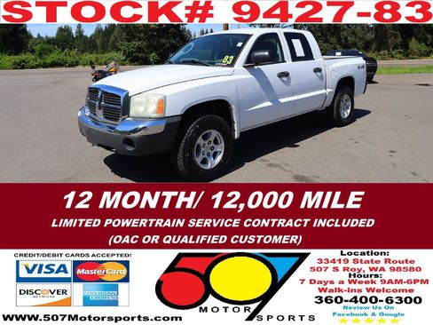 Used 2005 Dodge Dakota SLT w/ Trailer Tow Group AWD/4WD image 2