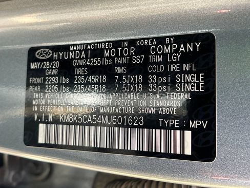 Used 2021 Hyundai Kona Ultimate w/ Cargo Package AWD/4WD image 10