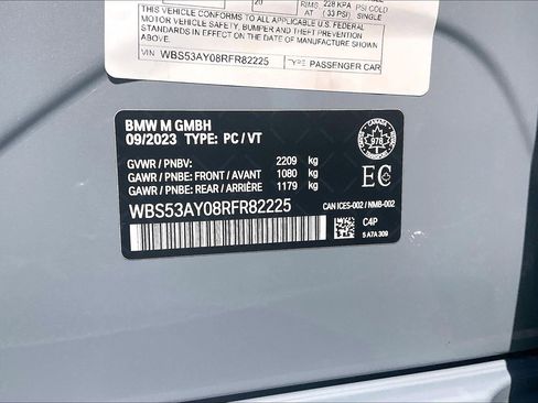 Used 2024 BMW M3 w/ Premium Package RWD image 36