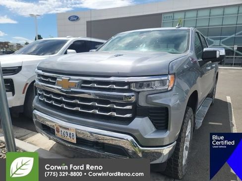 Used 2025 Chevrolet Silverado 1500 LTZ w/ Technology Package AWD/4WD image 4